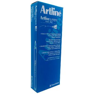 Artline Supreme Fineliner Blue 12 Pack