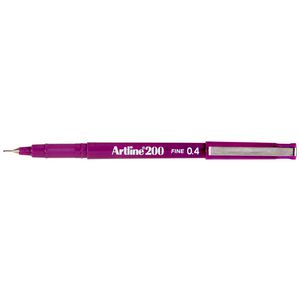 Artline 200 Fineliner Pen Magenta