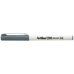 Artline 210 0.6mm Fineliner Grey