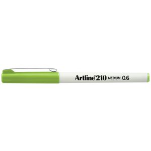 Artline 210 0.6mm Fineliner Lime Green