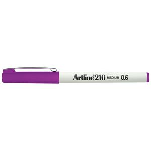 Artline 210 Fineliner 0.6mm Magenta