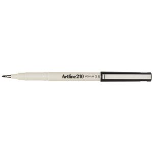 Artline 210 0.6mm Fineliner Black