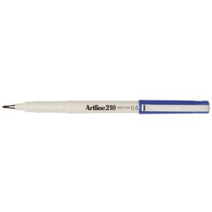Artline 210 0.6mm Fineliner Blue