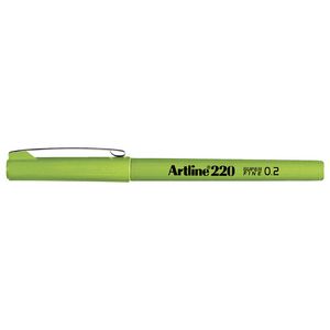 Artline 220 0.2mm Fineliner Lime Green