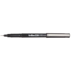 Artline 220 0.2mm Fineliner Black