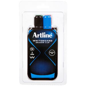 Artline 577 Whiteboard Marker and Eraser Cup Set