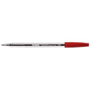 Artline Smoove Ballpoint Pens Red 5 Pack