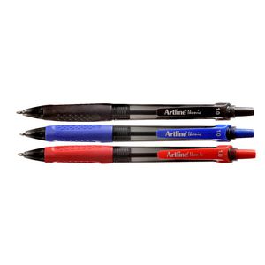 Artline Ikonic Retractable Ballpoint Pen Assorted 3 Pack