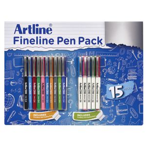 Artline 200 and 210 Fineliner Value Pack