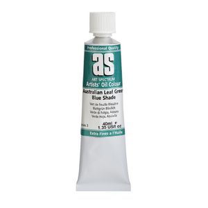 Art Spectrum Oil 40mL Australian Leaf Green Blue S3