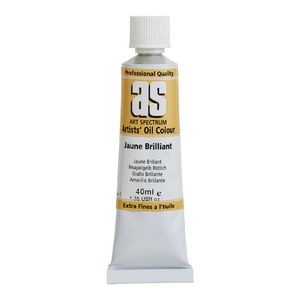 Art Spectrum Oil 40mL Jaune Brilliant S1