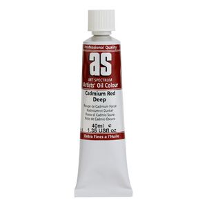 Art Spectrum Oil 40mL Cadmium Red Deep S4