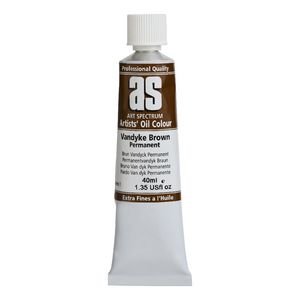 Art Spectrum Oil 40mL Permanent Vandyke Brown S1