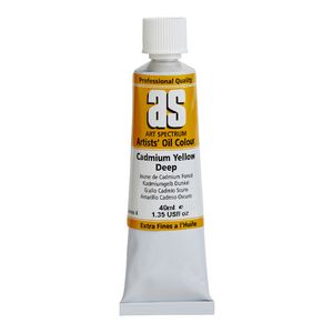 Art Spectrum Oil 40mL Cadmium Yellow Deep S4
