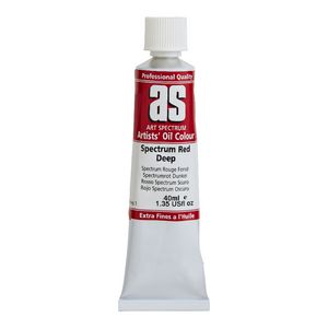 Art Spectrum Oil 40mL Spectrum Red Deep S1