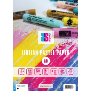Art Spectrum A5 Pastel Pad 30 Page Black