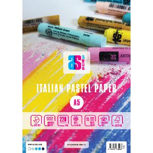 Art Spectrum A5 Pastel Pad 30 Page Assorted Blue