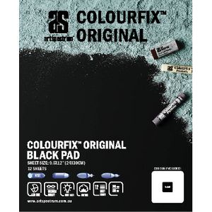 Art Spectrum Colourfix Pad 24 x 30cm Original Black