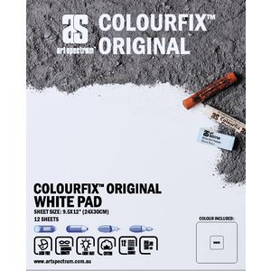 Art Spectrum Colourfix Pad 24 x 30cm Original White