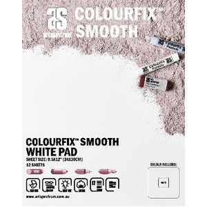 Art Spectrum Colourfix Pad 24 x 30cm Smooth White