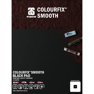 Art Spectrum Colourfix Pad 30 x 40cm Smooth Black
