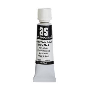 Art Spectrum Watercolour 10mL Ivory Black S1