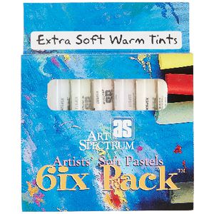 Art Spectrum Pastel Extra Soft Warm Tints 6 Pack