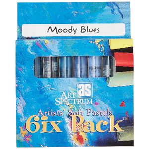 Art Spectrum Pastel Moody Blues 6 Pack