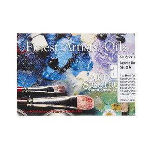 Art Spectrum Oil 40mL Assorted Colours 6 Pack