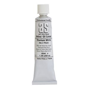 Art Spectrum Oil 40mL Titanium White No. 2 Series 2