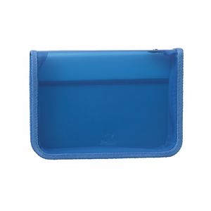 AusInc A5 Zipped Document Folder Blue