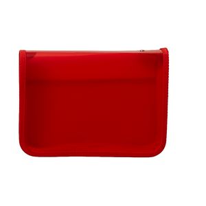 AusInc A5 Zipped Document Folder Red