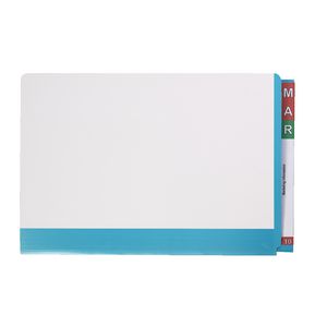 Avery Fullvue Foolscap Lateral Tab File Light Blue 100 Pack
