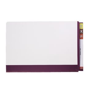 Avery Fullvue Foolscap Lateral Tab File Purple 100 Pack