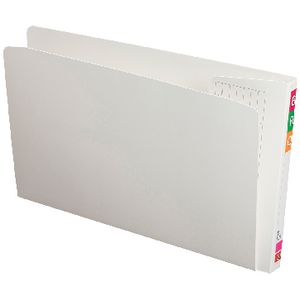 Avery Fullvue Lateral File with 30mm Gusset White 100 Pack