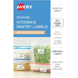 Avery Cottage Collection Rectangle Labels 40 Pack