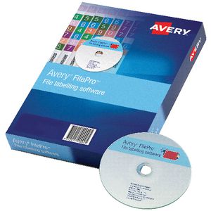 Avery FilePro File Labelling Software 10 PCs Box