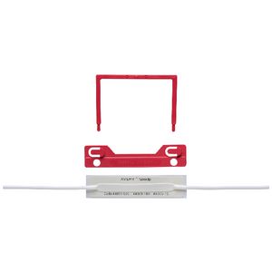 Avery Tubeclip Fastener Red 10 Pack