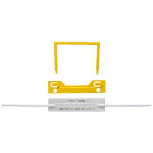 Avery Tubeclip Fastener Yellow 10 Pack