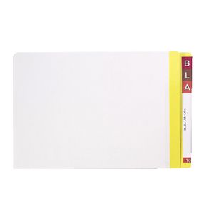 Avery Foolscap Lateral File with Tabs Yellow 100 Pack