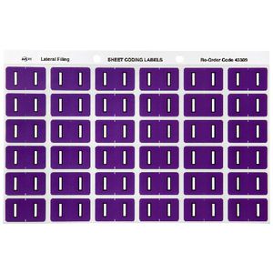 Avery Lateral File Side Tab Label 'I' 180 Pack