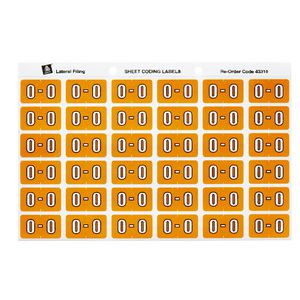 Avery Lateral File Side Tab Label 'O' 180 Pack