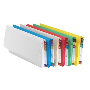 Avery Foolscap Lateral Shelf Wallet Buff 20 Pack