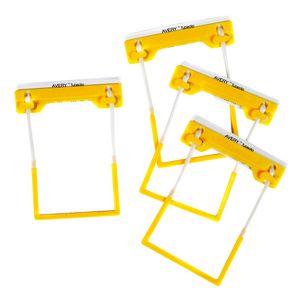 Avery Tubeclip File Fastener Yellow 500 Pack