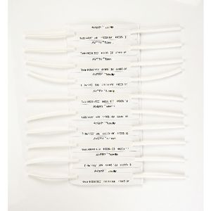 Avery Tubeclip Fastener Base Only White 100 Pack