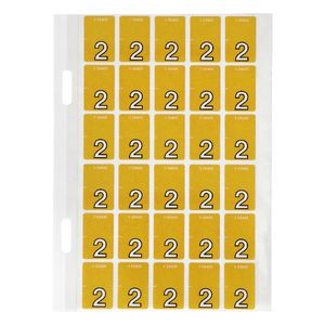 Avery Lateral File Top Tab Labels '2' 150 Pack