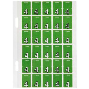 Avery Lateral File Top Tab Label '4' 150 Pack