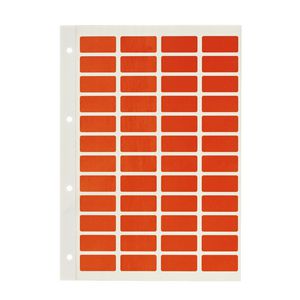 Avery Block Label Orange 240 Pack