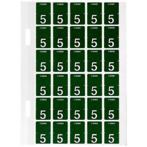 Avery Lateral File Top Tab Label '5' 150 Pack