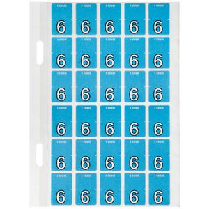 Avery Lateral File Top Tab Label '6' 150 Pack
